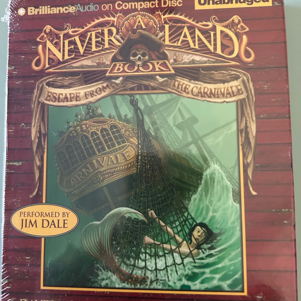 Brand new Neverland Book Audio CD. Escape from the Carnivale